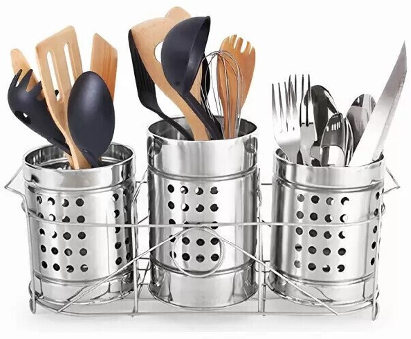 Wiretail Wiretail Empty Cutlery Holder Case(Silver  Holds 1 Pieces) - Flipkart Deal