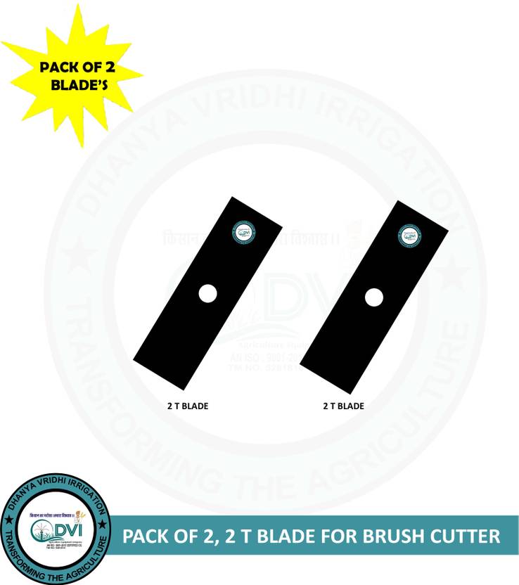 DVI 2T BLADE (STRAIGHT) FOR ANY BRUSH CUTTER USED FOR CUTTING GRASS
