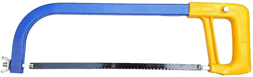 SKS AGRICO Heavy Duty Hacksaw Frame 12 Inch with Blade | Metal Cutting Hand Saw Tool Hacksaw Cutter Pipe Cutter