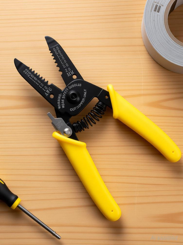 PagKis Stripping Tool with Cutting Edge - Wire Cutter Wire Cutter Stripper with Cutting Edge - 0.6 mm to 2.6 mm Glass Cutter