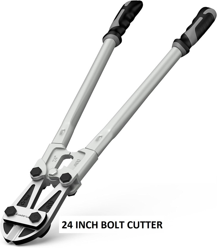 LRYDUK HIGH QUALITY 24" Professional T8 Alloy Steel Blades Bolt Cutter Wire Cutter for Steel Rods Bolt Cutter