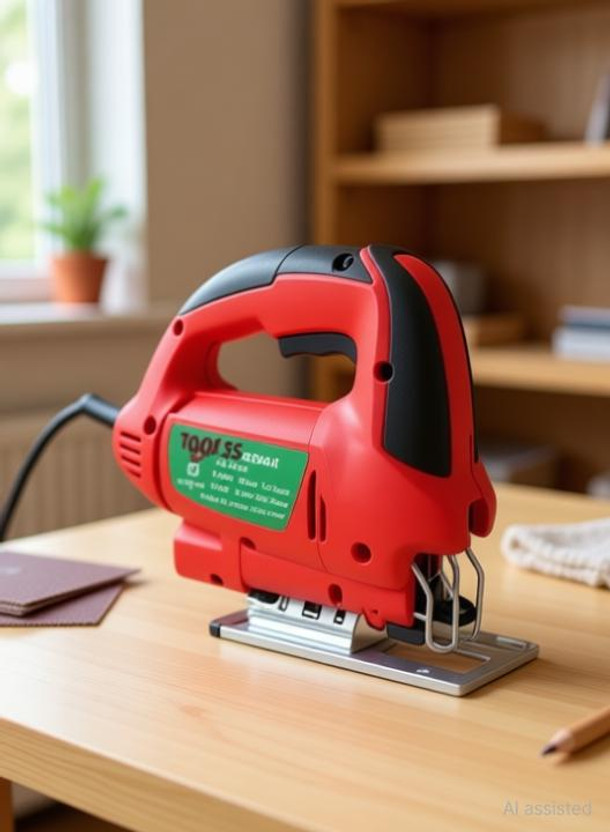 TOOLSSAI TOOLSSAI JIGSAW Powerful jigsaw machine with 5 Pcs blades for wood cutting combo Ying Wood Cutter Wood Cutter Wood Cutter - Flipkart Deal