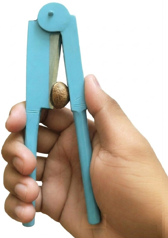 Craftbin Mild Steel Betel Betel nut Cutter / Supari Cutter / Sudi (Adkitta) Length- 7 inch, Mild Steel , Cyan - Sky Blue Nut Cutter