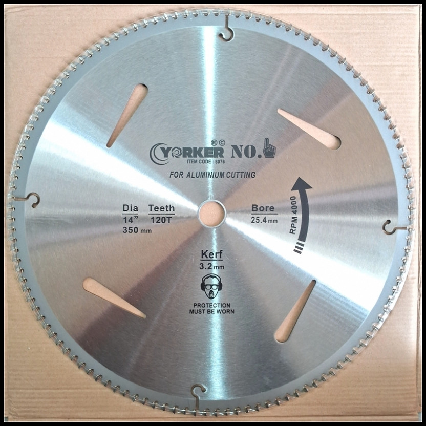 YARKAR 14inch; 120teeth; YORKER; Aluminum Saw Circular Blade 14inch; 120teeth; YORKER; No.1; Aluminum Saw Circular Blade Metal Cutter