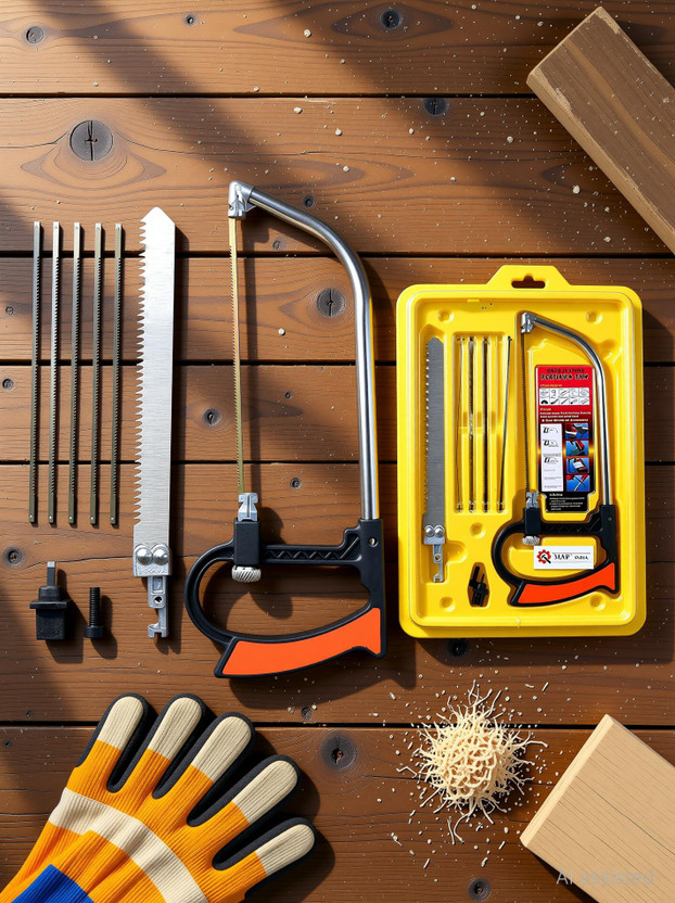 SNEP ENTERPRISE 7 in 1 Multi-Purpose Magic Hand Saw Set Mini Hand Saw took Kit | Hack saw tool set Wood Cutter