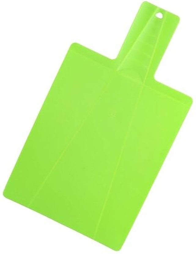 Samusagya Folding Chopping Board 16" Non Slip Utensils Camping Outdoor Kitchen Cooking Mat Plastic Cutting Mat(Multicolor Pack of 1 Dishwasher Safe)