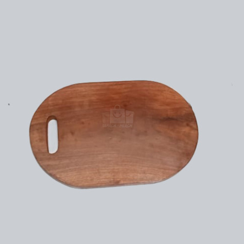 janta export Cutting slicing board Wooden Cutting Board(Brown Pack of 1 Dishwasher Safe)
