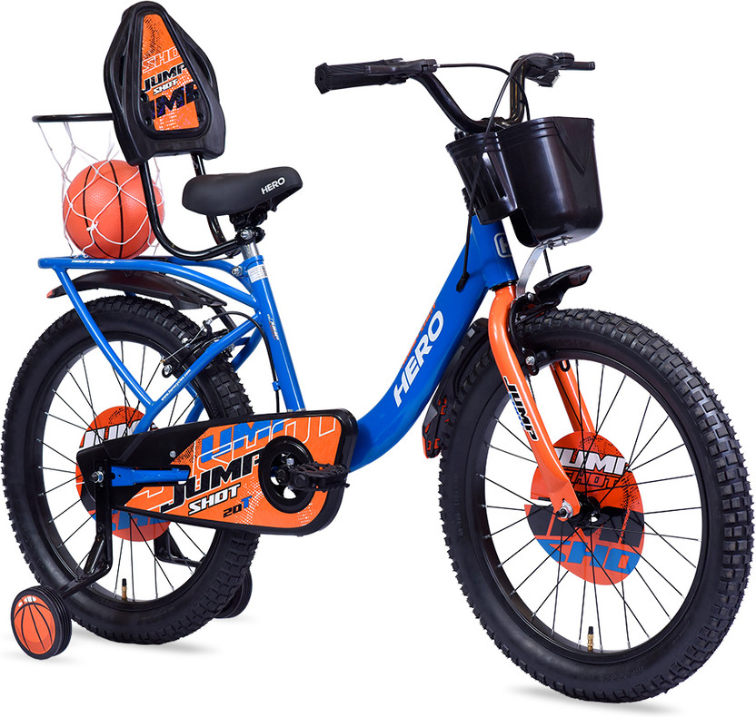 HERO Jumpshot 16 T (inch) Roadster Cycle(Single Speed, Blue, Orange, Rigid)