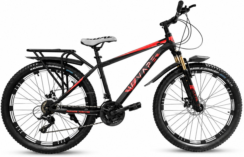 GOAL Imported Frame|| Double Disc || 21 Speed || Front Suspension 26 T (inch) Mountain Cycle(21 Gear, Black, Only Front Suspension)