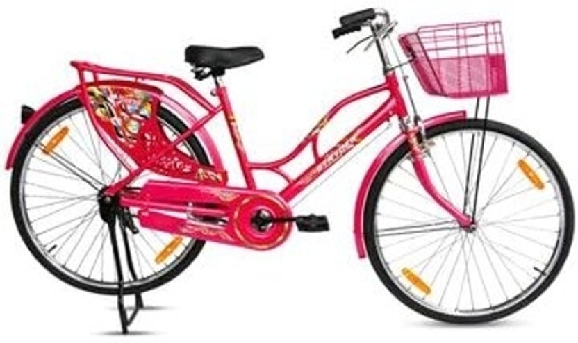 tata stryder Ladies JINNIE Roadster Cycle 26 T (inch) Roadster Cycle(Single Speed, Pink, Rigid)