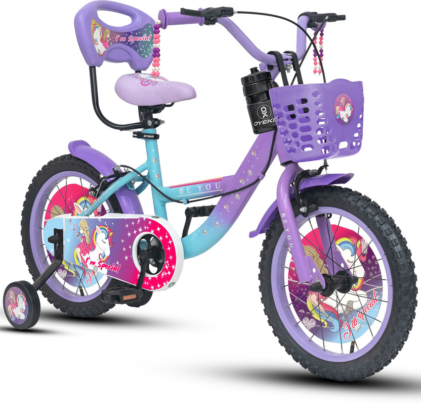 Oyekid BE-YOU 16 T (inch) Recreation Cycle(Single Speed, Multicolor, Rigid)