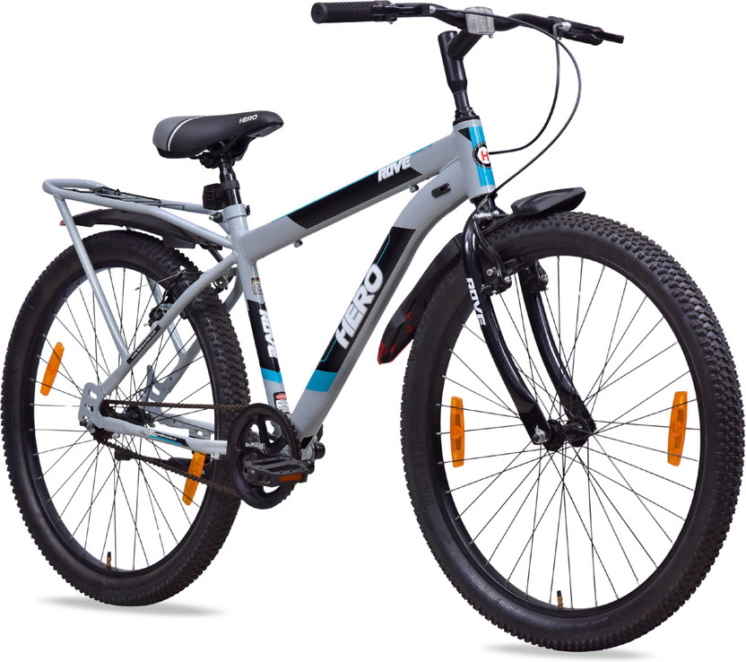 HERO Rove IC 26 T (inch) Mountain Cycle(Single Speed, Grey, Green, Rigid)