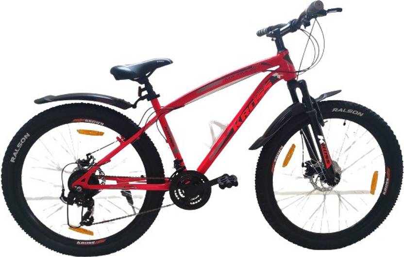 Kross Maximus Pro MTB Mountain Bike Dual Disc Brake Front Shocker 90