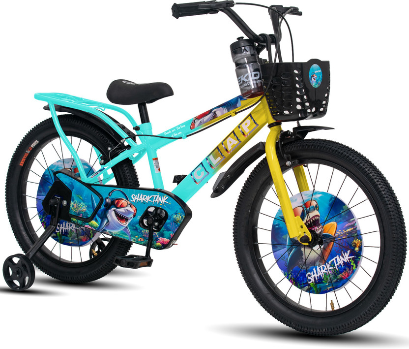 Oyekid SHARK TANK 20 T (inch) Recreation Cycle(Single Speed, Multicolor, Rigid)