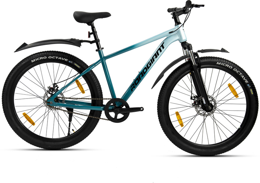 RoadGiant Pro CONVICT 26T MTB AlloyFrame, 26 T (inch) Mountain Cycle(Single Speed, Blue, Only Front Suspension)
