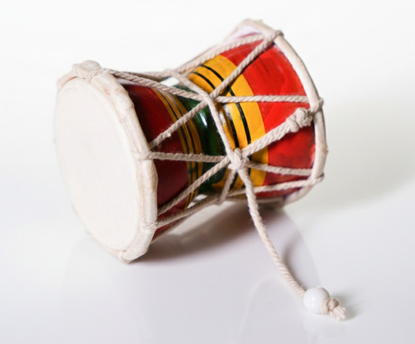 SVASTI Shiva puja musical instrument Damaru