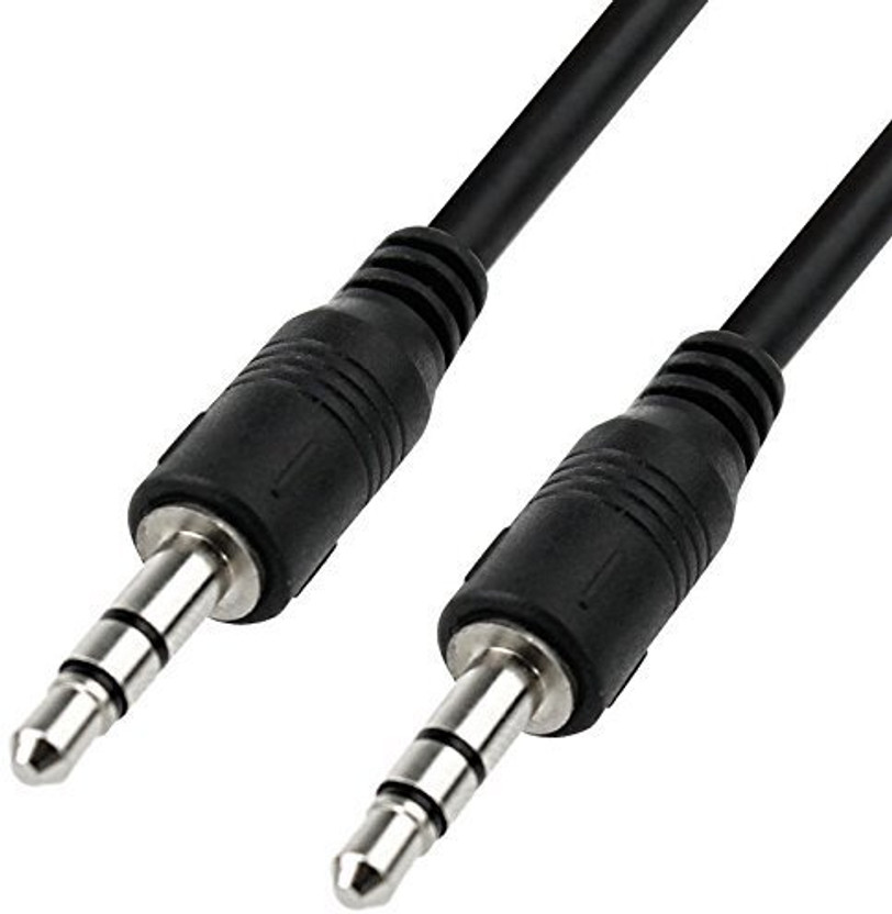 lookat AUX Cable 1.5 m 3 Feet Stereo Audio Male to Male AUX/Auxiliary Cable for HDTV, PC, Car Stereo, Speakers, CD, DVD, Tablets, Headset, Headphones (Blue)(Compatible with Mobile, Audio Player, Car Audio Player, Black, NA)