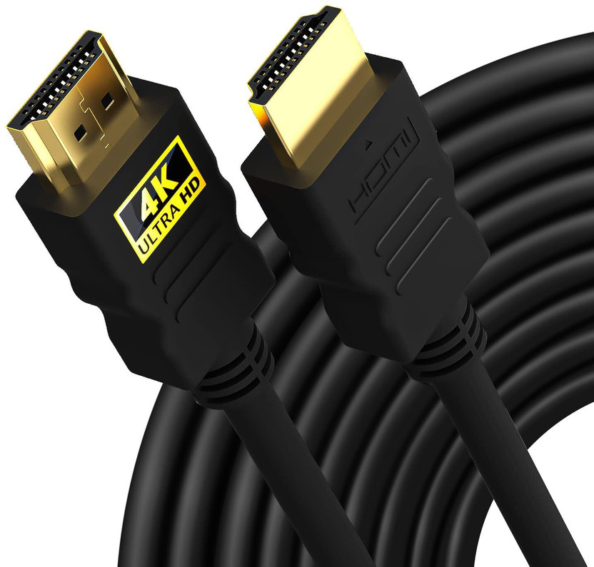 sounce HDMI Cable 5 m HDMI Cable 4K High-Speed HDMI Cord 18Gbps with Ethernet Support 4K 60Hz(Compatible with TV, Computer, Roku, TV/PS5/HDTV/Blu-ray, Monitor, Gaming, SET UP BOX,, Black, One Cable, HDMI To HDMI)