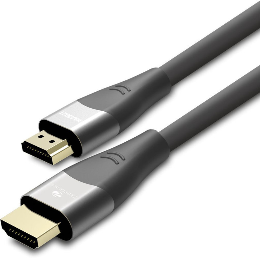 ZEBRONICS HDMI Cable 3 m Zeb-HAA3021(Compatible with Multi devices, Black, One Cable)