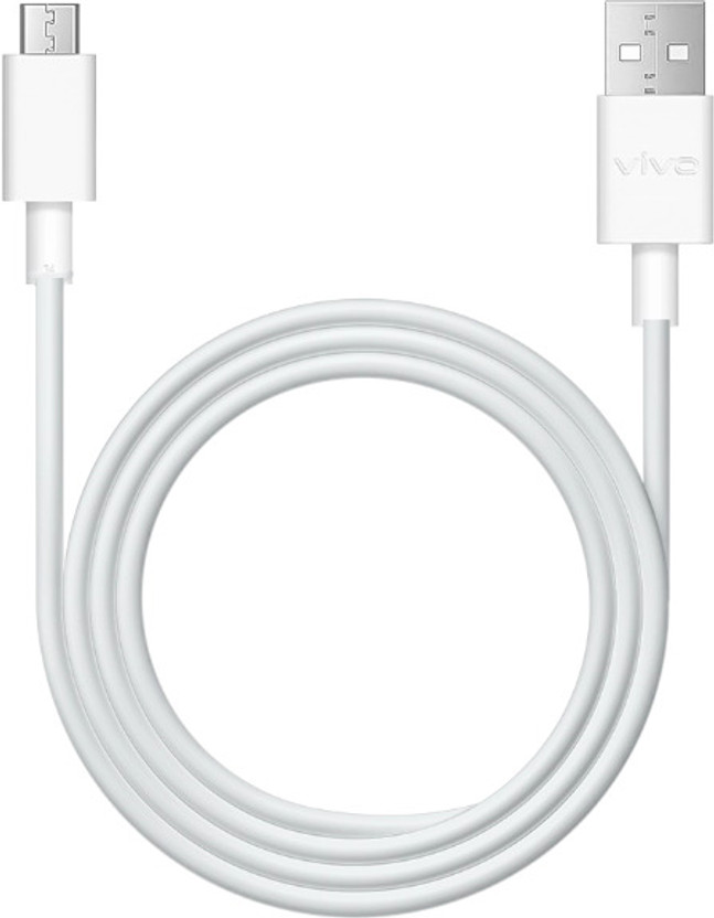 vivo Micro USB Cable 2 A 1 m VIVO Brand Original Micro USB port | 18W (9V/2A) Data Cable(Compatible with All Brands Smartphones With Micro USB Port, Gray, One Cable)