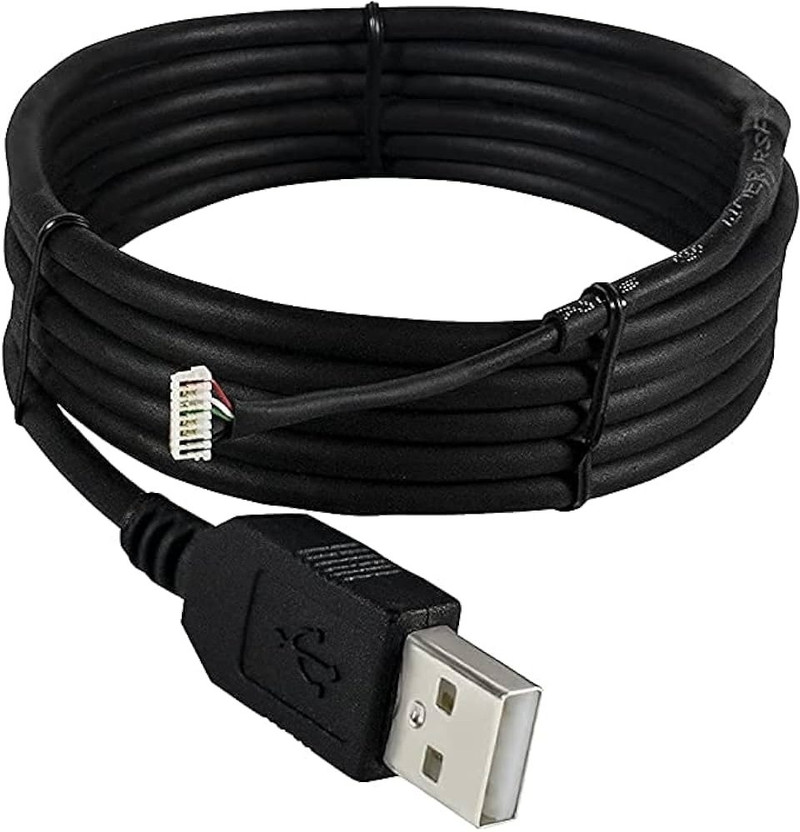 NOVEL Micro USB Cable 1 m USB - STARTEK CABLE(Compatible with Data Transfer, Printer Connection, CNC Machine, Scanner, Projector, Black, One Cable, USB Type A To PC Connector)