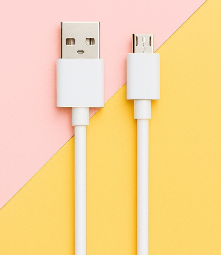 PRODART Micro USB Cable 3 A 1 m OEM 15W Super Fast Charge(Compatible with Realme/OPPO/Vivo, Nokia/Moto/Redmi/POCO, White, One Cable)