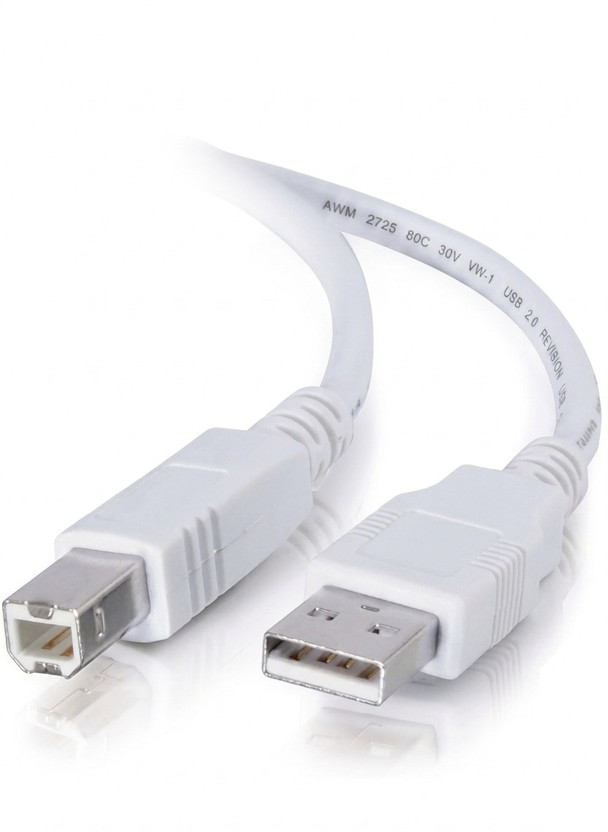 ST Printer Cable 1.5 m Printer Cab1.5m(Compatible with ⁠ billing machine cable⁠, ⁠printer data cable 1.5m⁠, ⁠usb printer wire⁠, Black, One Cable, USB Type A To PC Connector)