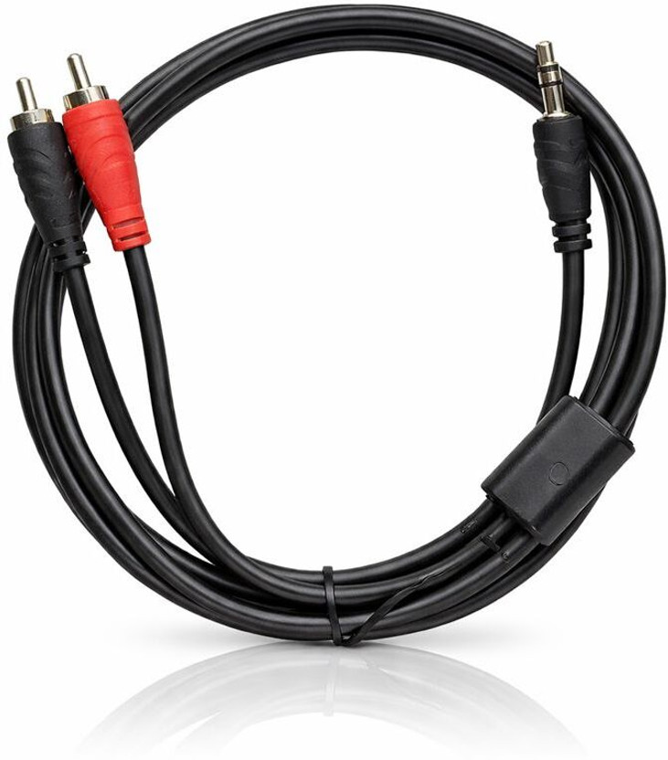 XENOAHS XENOAHS Stereo Audio Cable 0 A 5 m PVC Shielding Premium Quality 3.5 mm Stereo Audio Male to 2 RCA Male Cable,(Black) For TV, 5 mtr(Compatible with Audio Transfer, Music Playback, Home Audio Systems, Speakers / Amplifiers, Black, One Cable, NA) - Flipkart Deal