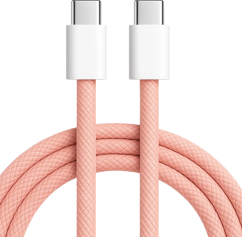 Flipkart SmartBuy Type C 3 A 1 m TPE 60W Fast Charging Type C to Type C Data Cable Compatible with iPhone 15/iPhone 16, Compatible with Samsung Type C Phones & Type C Devices | Type C Cable | C to C Cable(Compatible with iPhone 15/16 Series, Samsung Galaxy A/S/F/M/Z Series, Macbook & other devices, 