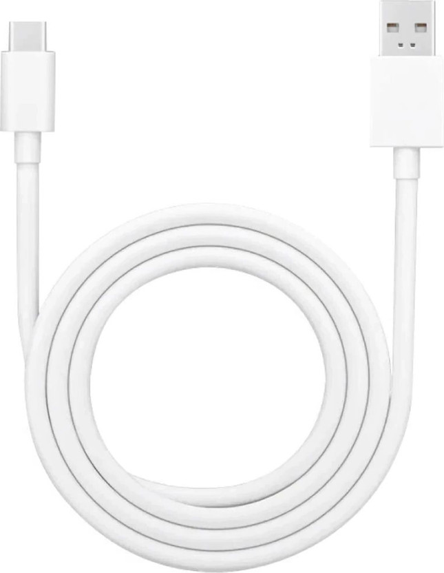 Oppo OPPO USB Type C Cable 8 A 1 m Supports 45W fast charging|Durable TPE material|OPPO Official Authentic Product SUPERVOOC USB-A TO TYPE-C Cable(Compatible with Protocol:SUPERVOOC,VOOC, 45w /33W(11V/3A),Fast Charger 18W(9V/2A)Charging Power, White, One Cable, USB Type A To USB Type C) - Flipkart Deal