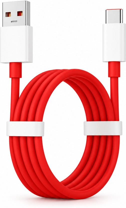 OnePlus shanyansh USB Type C Cable 8 A 1 m shield One Plus Fast 100W Original USB Type C Data Sync Fast Charging Charger Cable for One Plus 13,13s,13r,12,12r,11,11r,10,10r,10t,10pro,9,9rt,9r,9pro,8,8t,7t,7pro,Nord 5,CE5,CE4,CE3,CE2lite,4,3,2,2T(Compatible with oneplus, !+plus, oppo, vivo, Red, One Cable, US - Flipkart Deal
