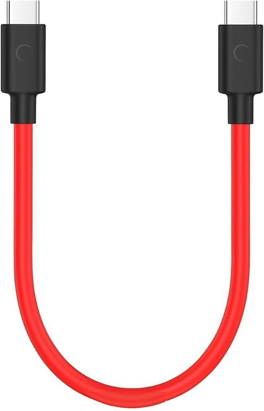 twance twance USB Type C Cable 3.1 A 0.25 m PVC RE_TC23R(Compatible with Smartphones, Laptops, Tablets, Any other device with Type C port, Power Bank, Red, One Cable, USB Type C To USB Type C) - Flipkart Deal