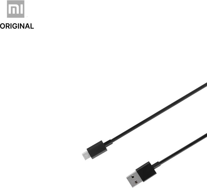 XIAOMI by Mi USB Type C Cable 3 A 1 m TPE BHR4221IN(Compatible with All Type C Devices, Black, One Cable)