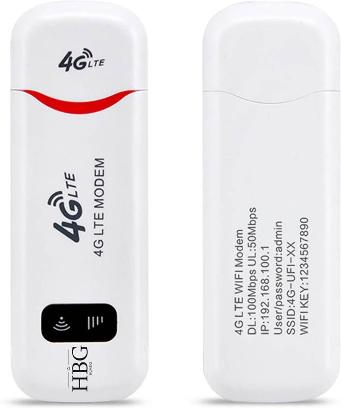 HumBiG ™4G Wireless Router With All SIM Support, High Speed WiFi