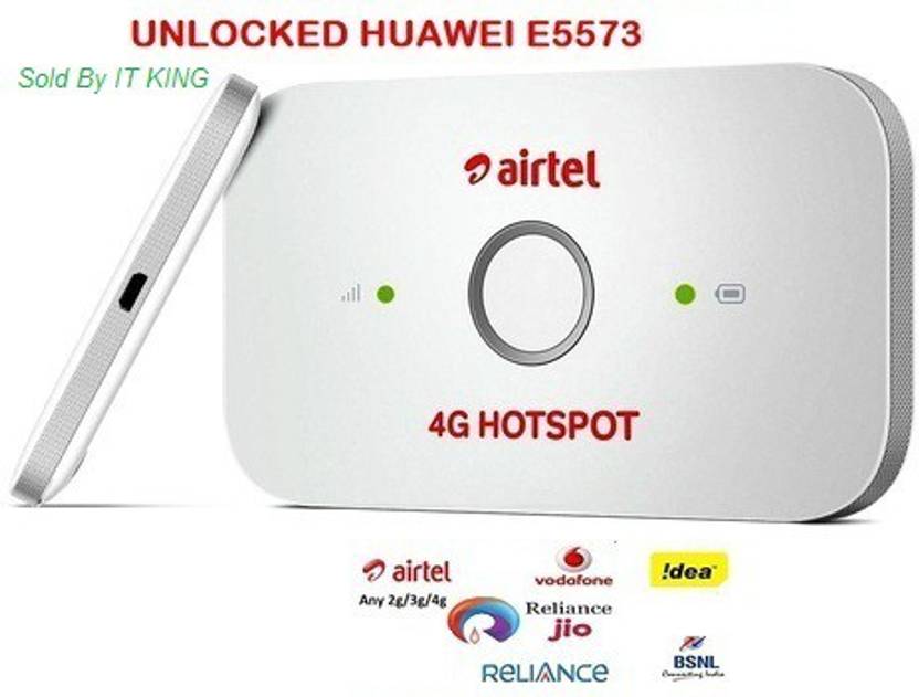 Airtel E5573s606 Unlocked Router All Sim supported Data Card Airtel
