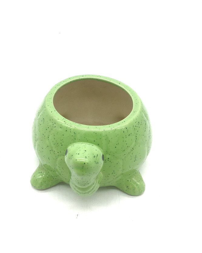 Master Master Piece Crafts Ceramic Light Green Turtle Shape Home Decor Planter, Indoor Outdoor Planter Ceramic Decorative Platter(Green) - Flipkart Deal