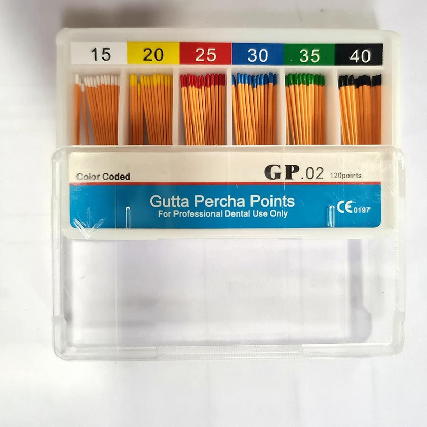 pyrax pyrax Dental Gutta Percha Points-Multicolour 15/20/25/30/35/40-2% Dental Elevator - Flipkart Deal