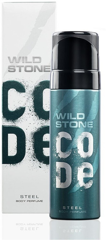 Wild Stone CODE Steel II Long Lasting no Gas Perfume Body Spray  -  For Men(150 ml)