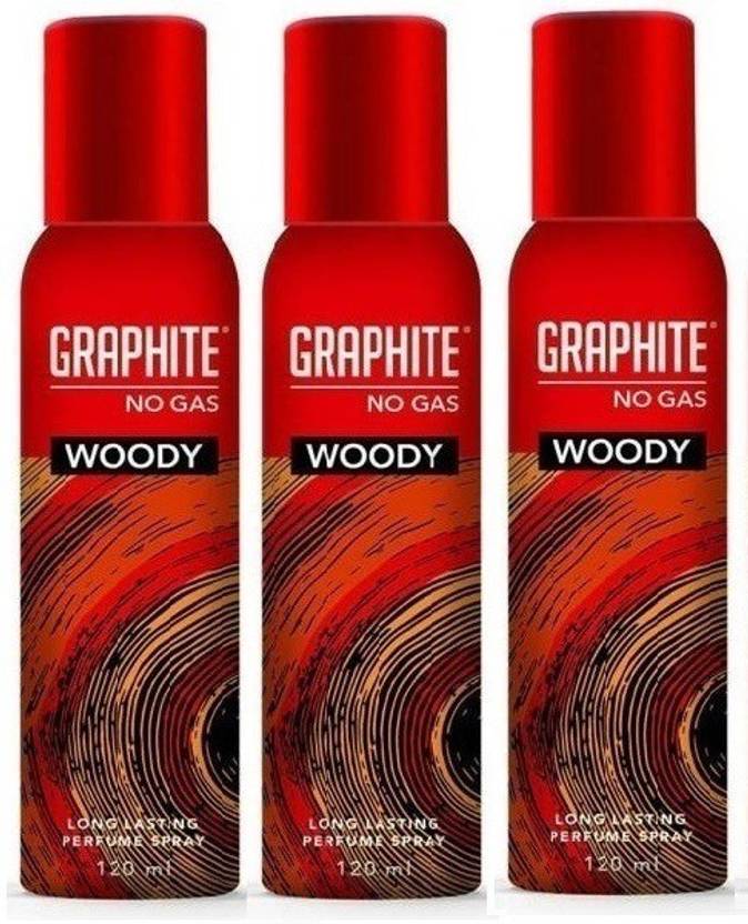 GRAPHITE WOODY PACK OF 3 MKL Body Spray For Men & Women Price in India, Buy GRAPHITE WOODY