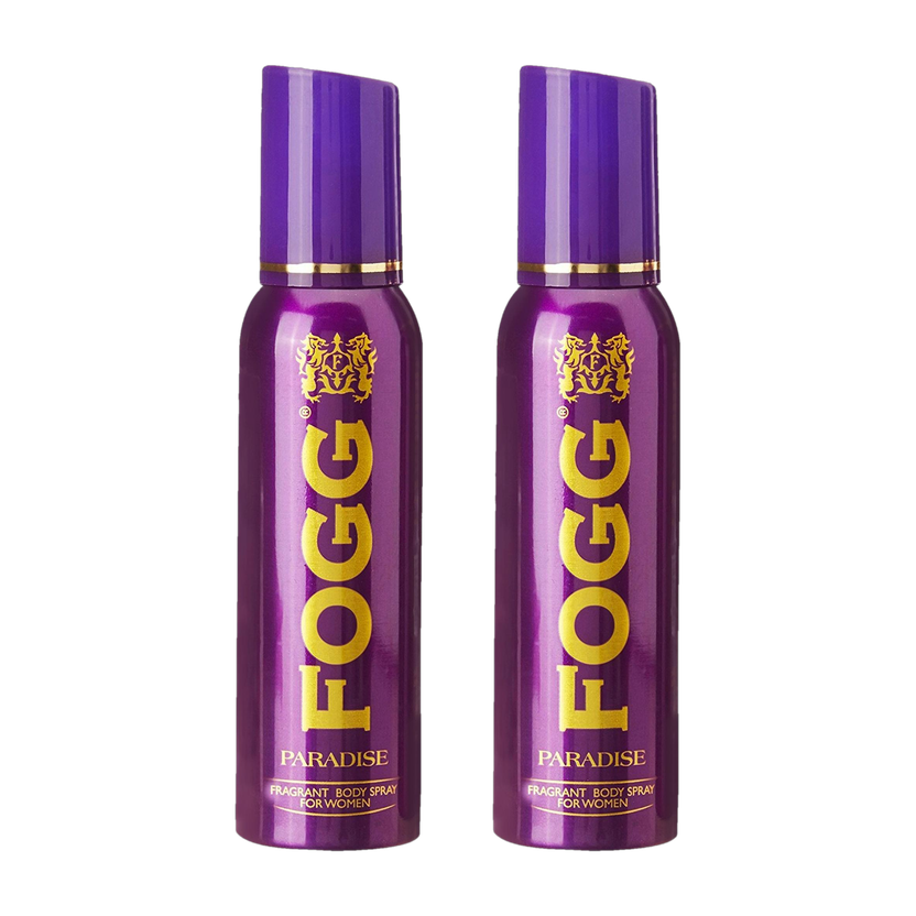 FOGG Paradise deodorant with Long Lasting Perfume Body Spray  -  For Women(300 ml, Pack of 2)