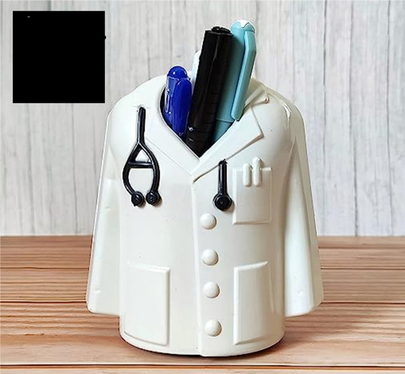 ssb ssb 1 Compartments Plastic Pen Stand(White) - Flipkart Deal