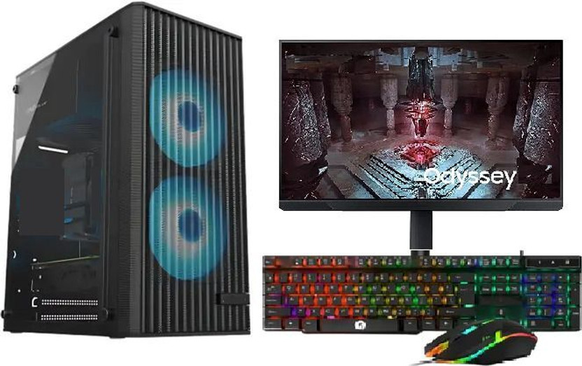 zebpc Intel Core i5 (8 GB / 128 GB / Windows 11) Assembled Desktop Computer(19 inch Display)
