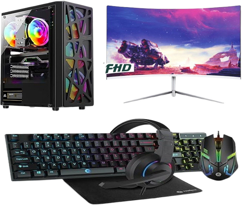 GMIT Intel Core i5 (16 GB / 512 GB / Windows 11) Assembled Desktop Computer(19 inch Display)