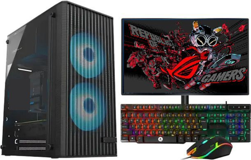zebpc Intel Core i3 (8 GB / 128 GB / Windows 11) Assembled Desktop Computer(19 inch Display)