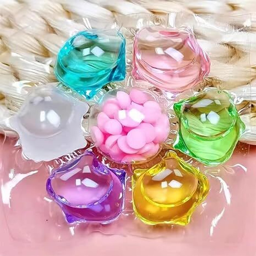 Chameli 7-in-1 Dissolvable Magic Laundry Pods Lily Detergent Pod(30 Pods)