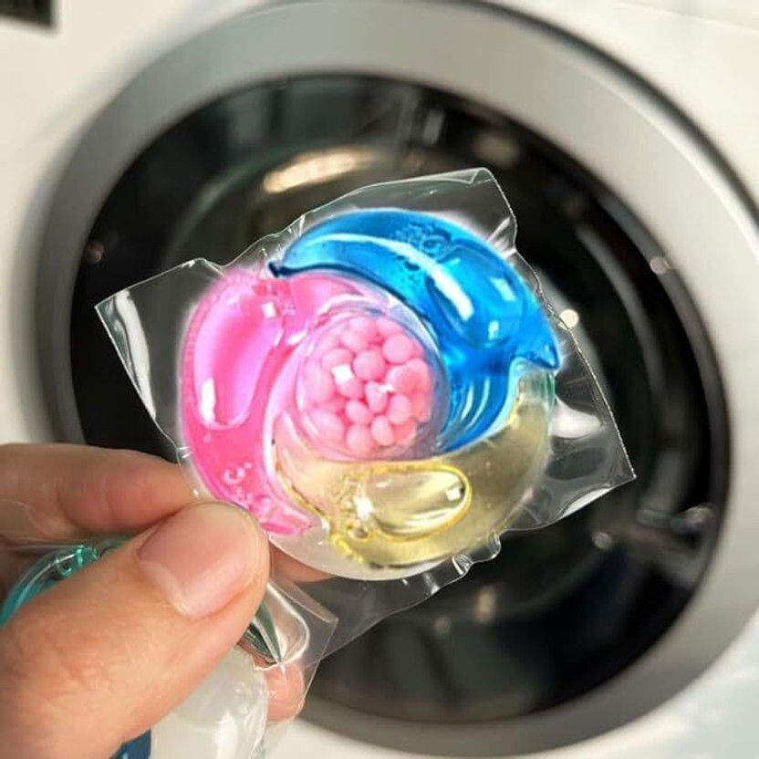 DNESHY Laundry Pods, Laundry Detergent Pods, Detergent Cleaning Liquid Tablets Regular Detergent Pod(12 Pods)