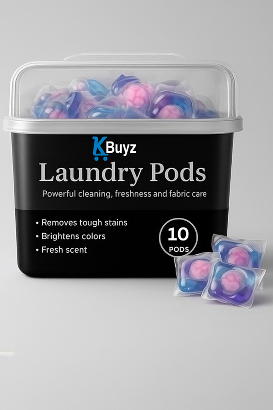 Flipkart K Buyz Premium 5-in-1 Laundry Detergent Pods – Stain Remover Color Detergent Pod Lily Detergent Pod(10 Pods) - Flipkart Deal