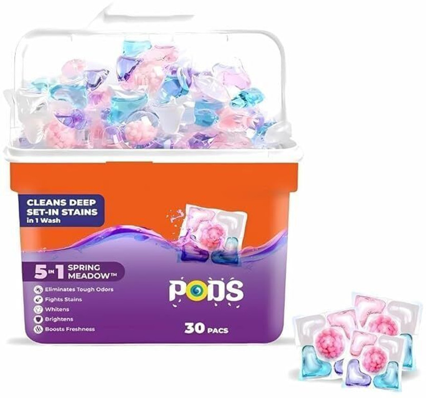 GODIBA Magic Laundry Pods None Detergent Pod(30 Pods)