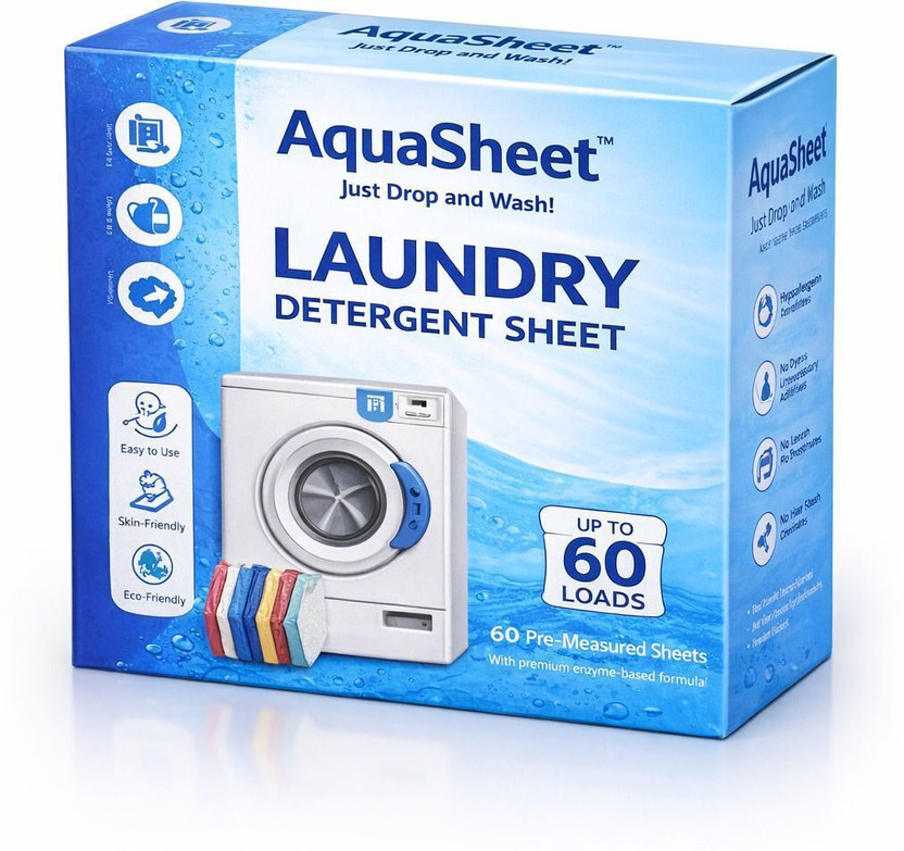 MEDIOX Laundry Detergent Sheets Regular Detergent Pod(30 Pods)
