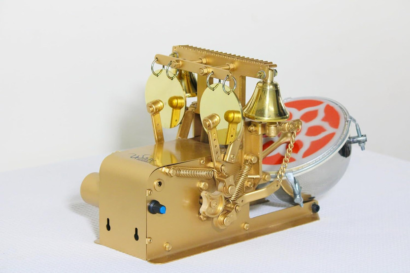 SHIV SHIV CRAFTS Mini Aarti Machine Electronic Portable for Daily Pooja Home Mandir Nut & Bolts Dholak(Gold) - Flipkart Deal